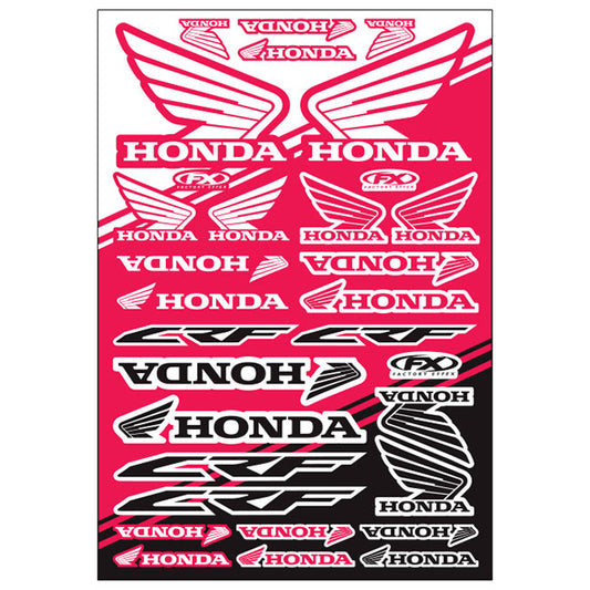 FX22-68330 FX Honda CRF OEM Replica Sticker Kit