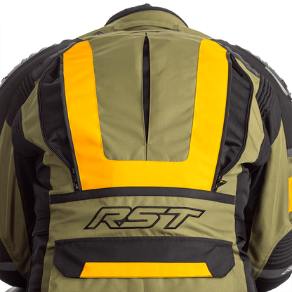 RST ADVENTURE-X TEXTILE JACKET [GREEN/OCHRE]