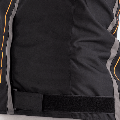 RST S-1 TEXTILE JACKET [BLACK/NEON ORANGE]