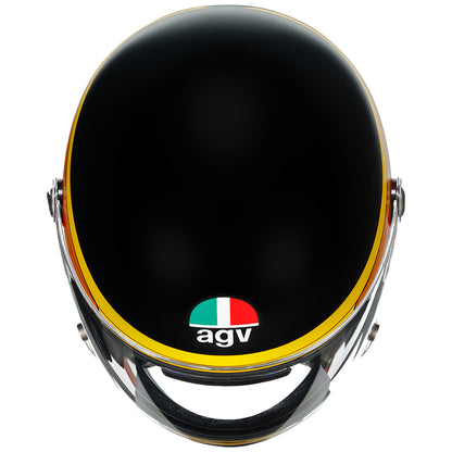 AGV X3000 [GASOLINE MATT BLACK/ORANGE]