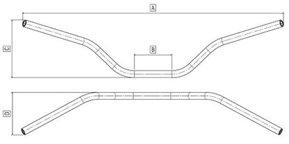 Dimensions alloy off road bars