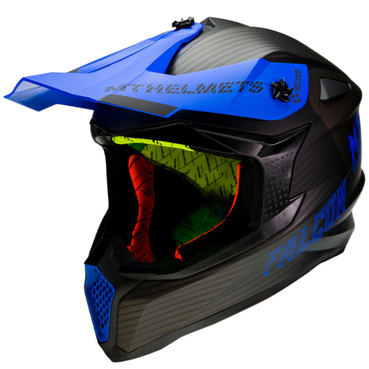 MT Falcon System Matt Black/Blue