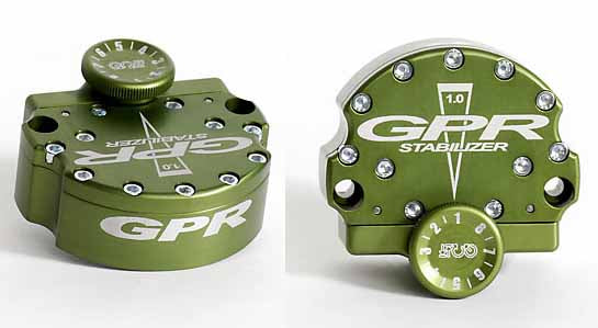GPR V1 Steering Stabilizer in Green