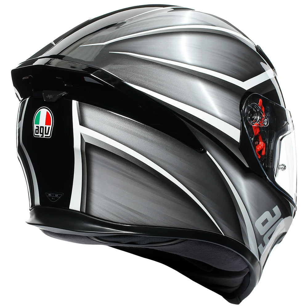 AGV K5 S [TEMPEST BLACK/SILVER]