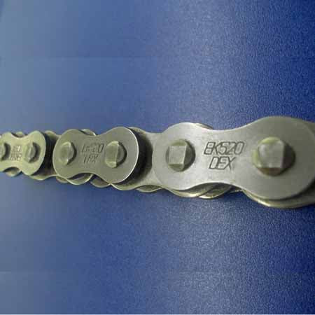 EK-520DEX-120 - EK'S 120 link QX-ring chain for motorcycles 500cc and less (SAMPLE PICTURE FOR OTHER SIZES)