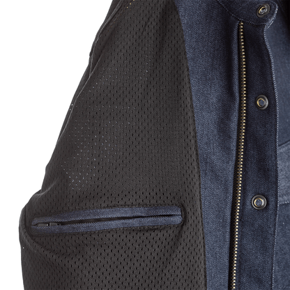 RST X KEVLAR DENIM TEXTILE SHIRT [DARK BLUE]