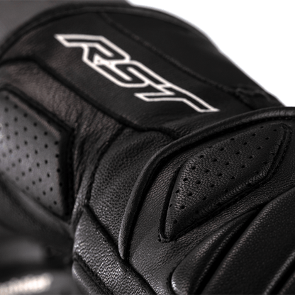 RST TURBINE LEATHER GLOVE [BLACK]