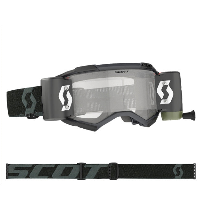 Fury WFS Goggle Black Clear Works Lens