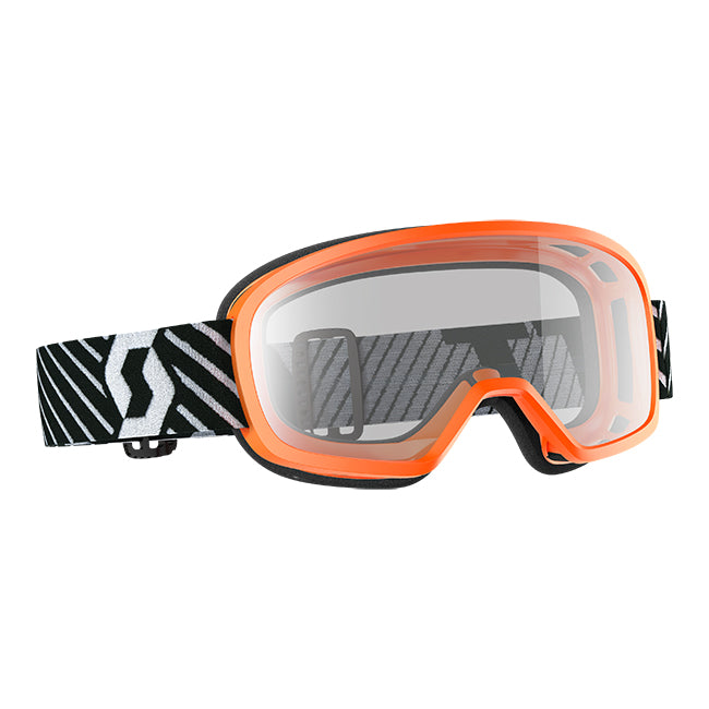 2019 Buzz MX Goggle Orange Clear lens