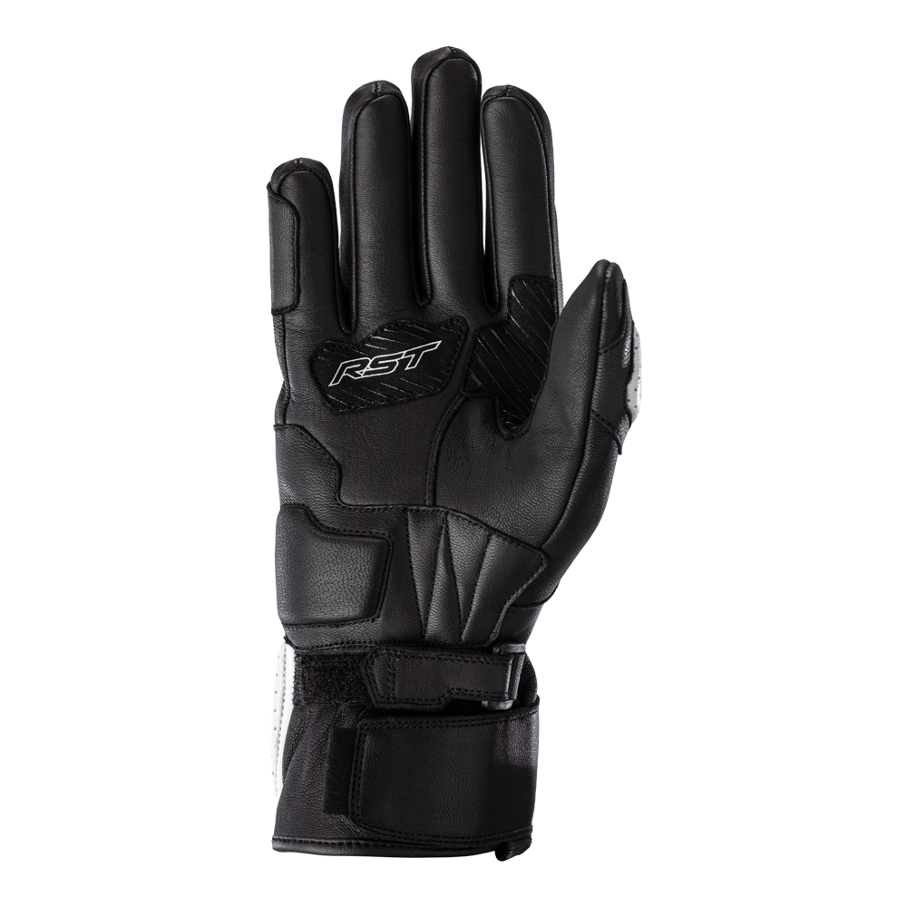 RST TURBINE LEATHER GLOVE [WHITE]