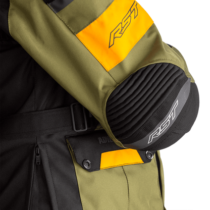 RST ADVENTURE-X TEXTILE JACKET [GREEN/OCHRE]