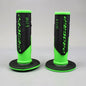 Progrip Gel MX grips 115mm Black/Green Fluro - PG801BGN