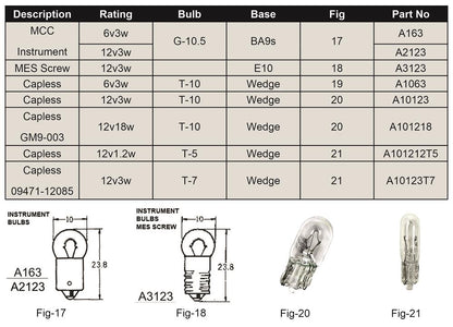 Instrument Bulbs