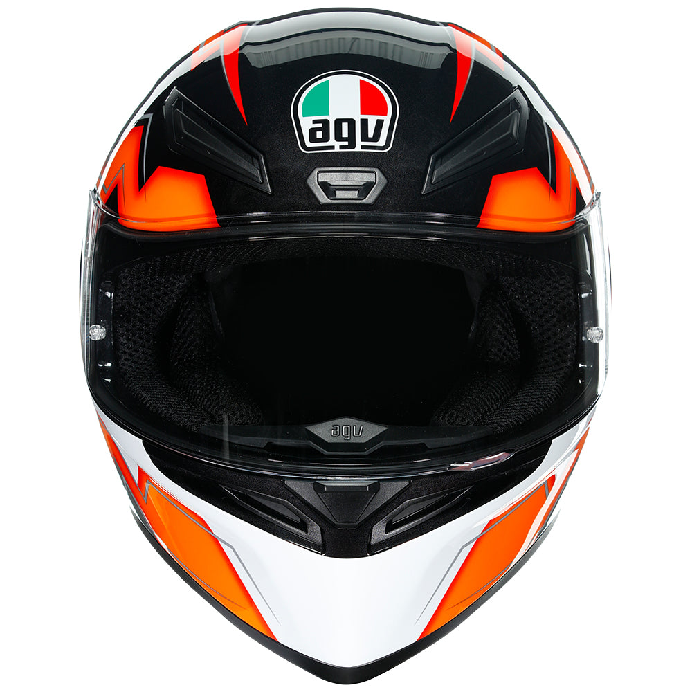 AGV K1 [KRIPTON BLACK ORANGE] 2