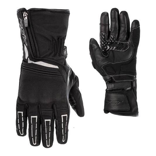 RST LADIES STORM 2 CE TEXTILE WP GLOVE [BLACK]